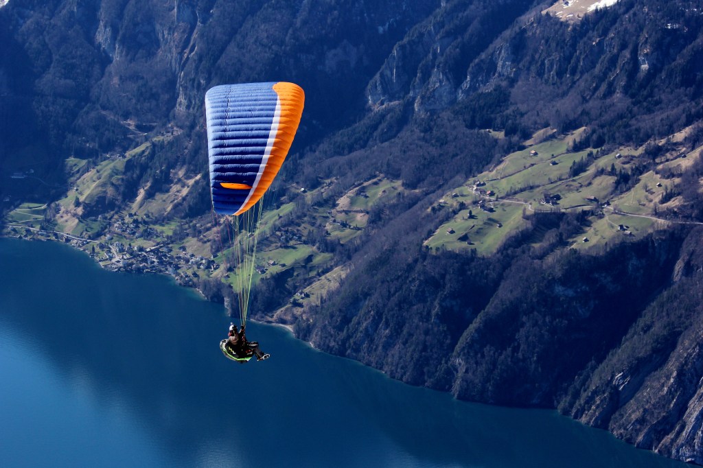 gleitschirm see